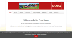 Desktop Screenshot of innenausbau-krauss.de