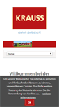 Mobile Screenshot of innenausbau-krauss.de